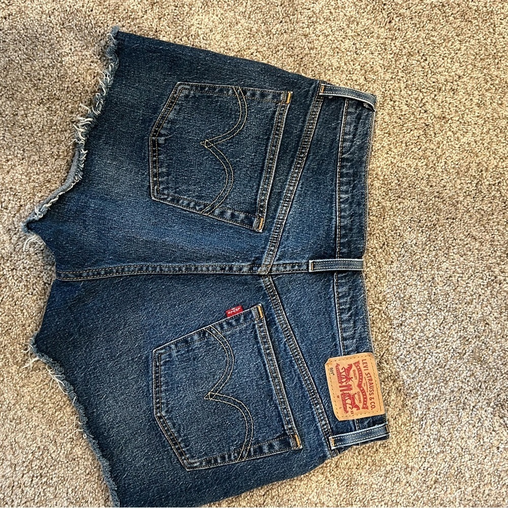 Levi’s 501 original button fly Jean cut off shorts. Classic American - Picture 4 of 11